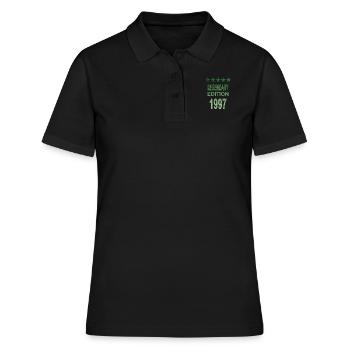 Legendary 1997 Edition - Frauen Polo Shirt - Schwarz - Vorne - Ailine (174cm)