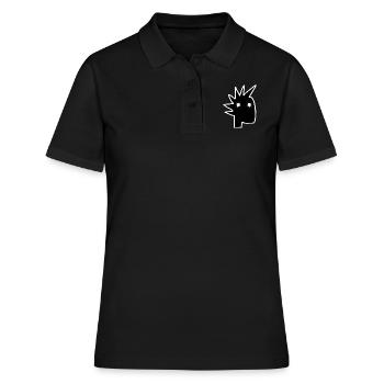 Punk Rock Pogo Anarchie Punks Punk Rocker Punk - Polo Femme - noir - Devant - Ailine (174cm)
