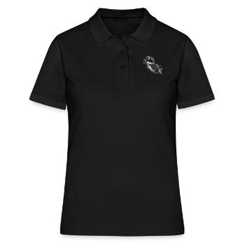Pêcheur funèbre Oiseau Oiseau Oiseau Observateur des oiseaux - Polo Femme - noir - Devant - Ailine (174cm)