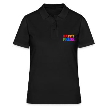 Happy pride - Polo Femme - noir - Devant - Ailine (174cm)