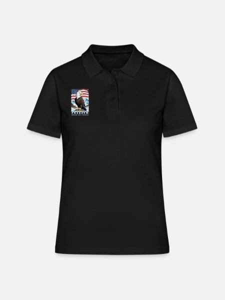Pygargue à tête blanche - Polo Femme - noir