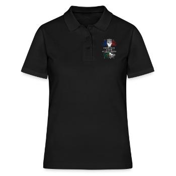 Racines Algeriennes - Polo Femme - noir - Devant - Ailine (174cm)
