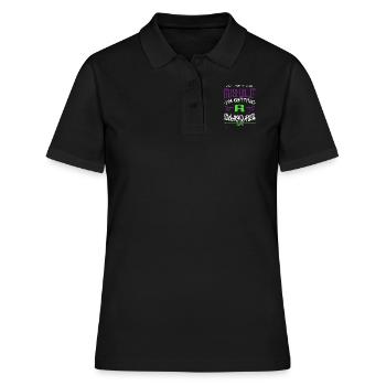 Black History African American Pride Power - Women's Polo Shirt - black - Front - Ailine (174cm)