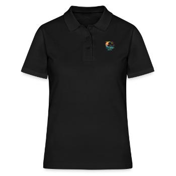 Jakarta Indonésie Vacances souvenirs élégantes - Polo Femme - noir - Devant - Ailine (174cm)