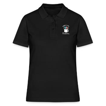 Weapons Of Mass Creations - Frauen Polo Shirt - Schwarz - Vorne - Ailine (174cm)