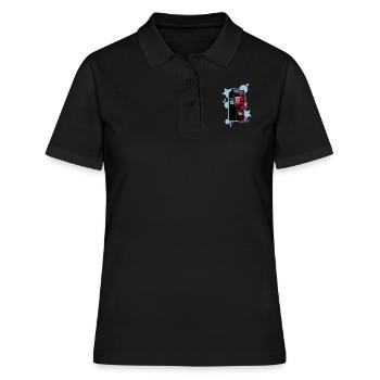Salut-score - Polo Femme - noir - Devant - Ailine (174cm)