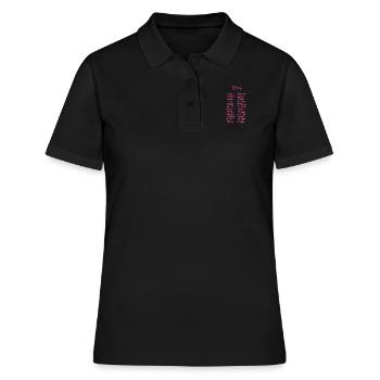 EVG - Polo Femme - noir - Devant - Ailine (174cm)