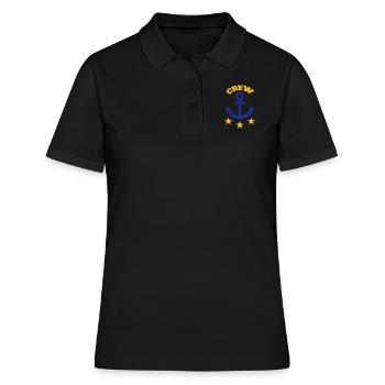 Crew - Polo Femme - noir - Devant - Ailine (174cm)