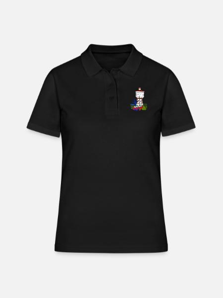 Mon port d’attache à Langeoog - Polo Femme - noir