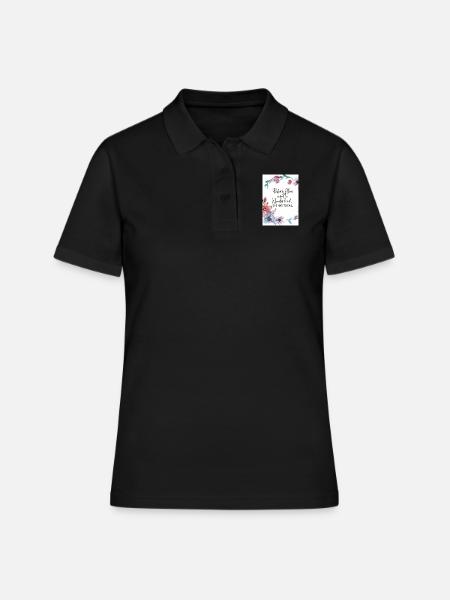 Avant qu’Alice n’aille au pays des merveilles - Polo Femme - noir