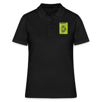 Equality for all, regardless of gender - Women's Polo Shirt - black - Front - Ailine (174cm)
