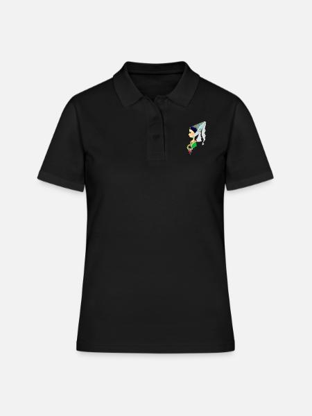 Edeldame 6 - Polo Femme - noir