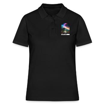 Call it a plan - Polo Femme - noir - Devant - Ailine (174cm)