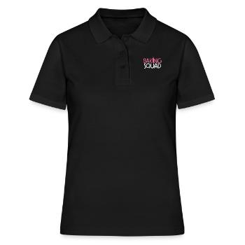 Baking squad - Women's Polo Shirt - black - Front - Ailine (174cm)
