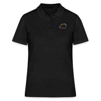 Colorful baker's hat - Women's Polo Shirt - black - Front - Ailine (174cm)