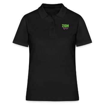 Déguisement de zombie - Polo Femme - noir - Devant - Ailine (174cm)