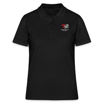 Night shift nurse in the team - Women's Polo Shirt - black - Front - Ailine (174cm)