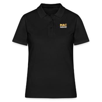 Mac Mama - Frauen Polo Shirt - Schwarz - Vorne - Ailine (174cm)