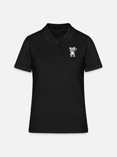 koala tamponnant - Polo Femme - noir