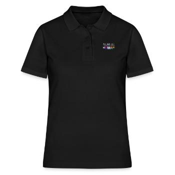 LGBT - Polo Femme - noir - Devant - Ailine (174cm)