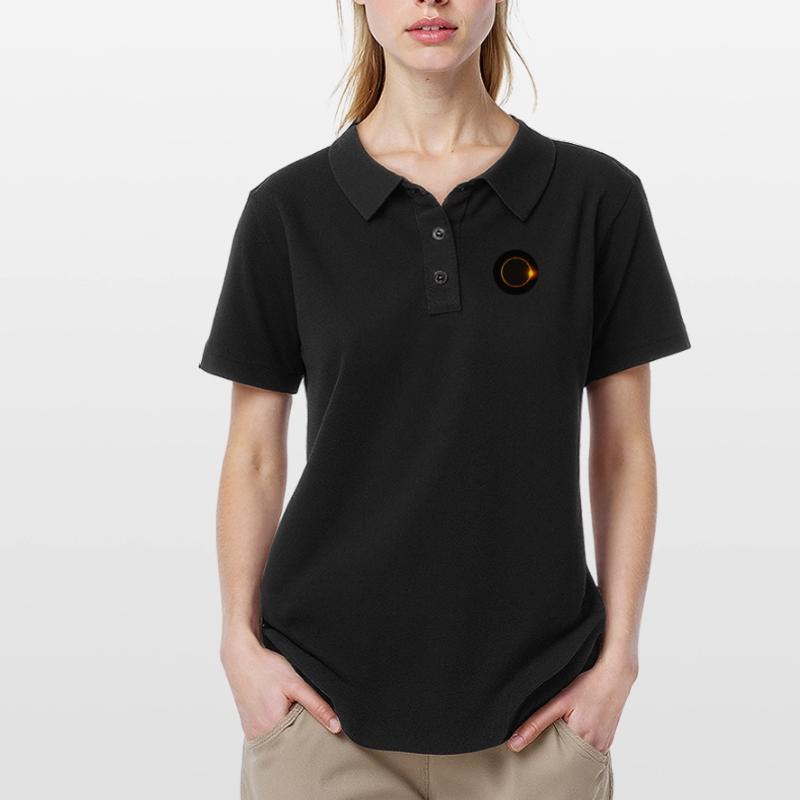 Solar eclipse Women's Polo Shirt