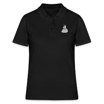 Kaiser Franz Joseph - Frauen Polo Shirt - Schwarz - Vorne - Ailine (174cm)