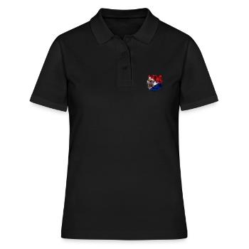 Sint Maarten - Women's Polo Shirt - black - Front - Ailine (174cm)
