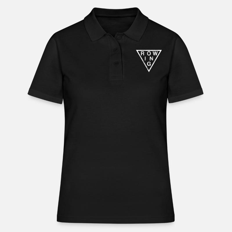 rowing - Women's Polo Shirt - black