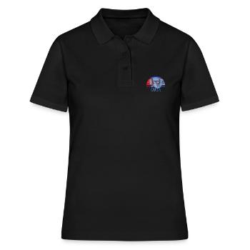 Kuba - Frauen Polo Shirt - Schwarz - Vorne - Ailine (174cm)
