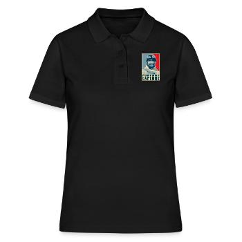 Explore - Women's Polo Shirt - black - Front - Ailine (174cm)