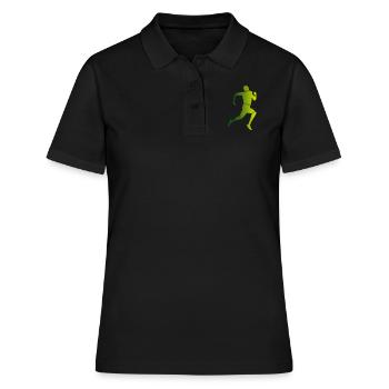 coureur - Polo Femme - noir - Devant - Ailine (174cm)