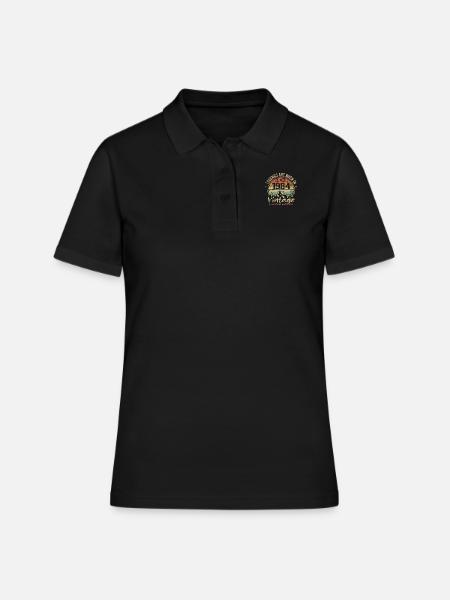 Les Légendes Sont Nées En 1984 - 1984 - Polo Femme - noir
