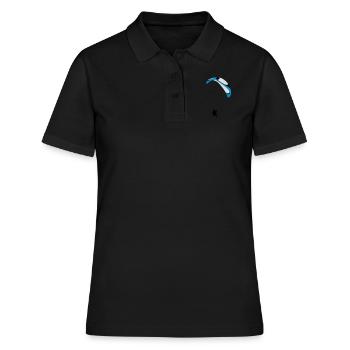 Paragliding Acro - Polo Femme - noir - Devant - Ailine (174cm)