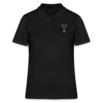 Gothique - Polo Femme - noir - Devant - Ailine (174cm)