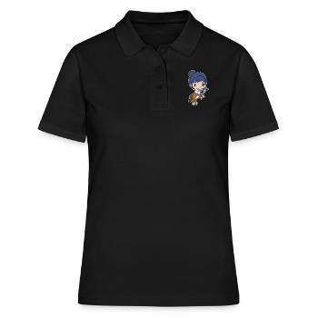 Schütze Sternzeichen - Frauen Polo Shirt - Schwarz - Vorne - Ailine (174cm)