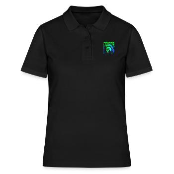 Punk Rock Pogo Anarchie Punks Punk Rocker Punk - Polo Femme - noir - Devant - Ailine (174cm)