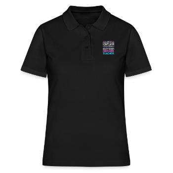 Garderie Éducateur Éducateur - Polo Femme - noir - Devant - Ailine (174cm)