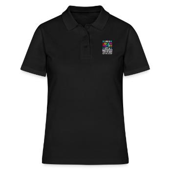 Garderie Éducateur Éducateur - Polo Femme - noir - Devant - Ailine (174cm)