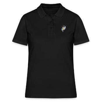 Saxophoniste saxophoniste - Polo Femme - noir - Devant - Ailine (174cm)