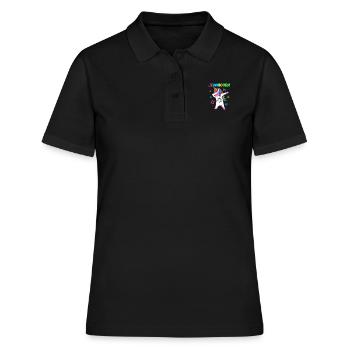 Hanoucca - Polo Femme - noir - Devant - Ailine (174cm)