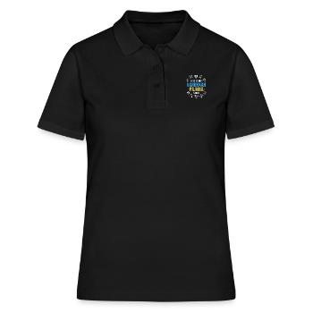 Hanoucca - Polo Femme - noir - Devant - Ailine (174cm)