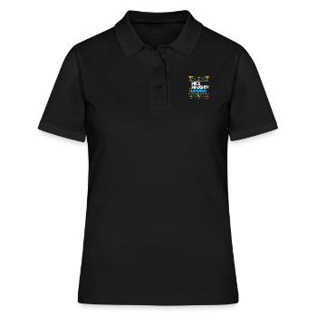 Hanoucca - Polo Femme - noir - Devant - Ailine (174cm)