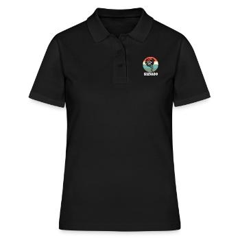 Tornado Birthday Fête d’anniversaire des enfants - Polo Femme - noir - Devant - Ailine (174cm)