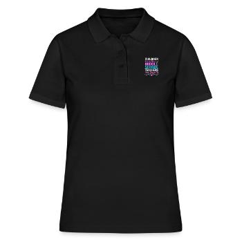 Middle School Teachers - Women's Polo Shirt - black - Front - Ailine (174cm)
