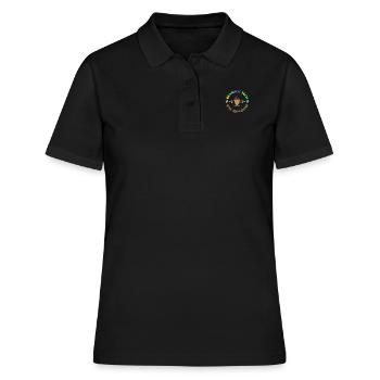 Thérapeute comportementaliste Thérapeute - Polo Femme - noir - Devant - Ailine (174cm)