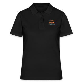 Femme de ménage Ménage - Polo Femme - noir - Devant - Ailine (174cm)