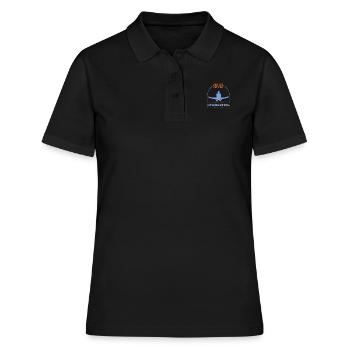 Gymnastik Turnen Turner - Frauen Polo Shirt - Schwarz - Vorne - Ailine (174cm)
