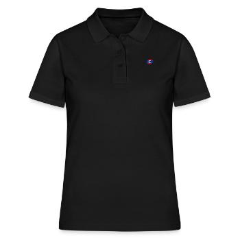 Laos Flagge Land Einheimische Abstammung Stolz Frauen - Frauen Polo Shirt - Schwarz - Vorne - Ailine (174cm)