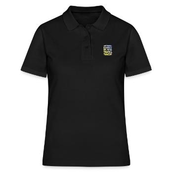 Lloret De Mar 2025 - Frauen Polo Shirt - Schwarz - Vorne - Ailine (174cm)