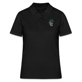Mindset is Everything - Frauen Polo Shirt - Schwarz - Vorne - Ailine (174cm)